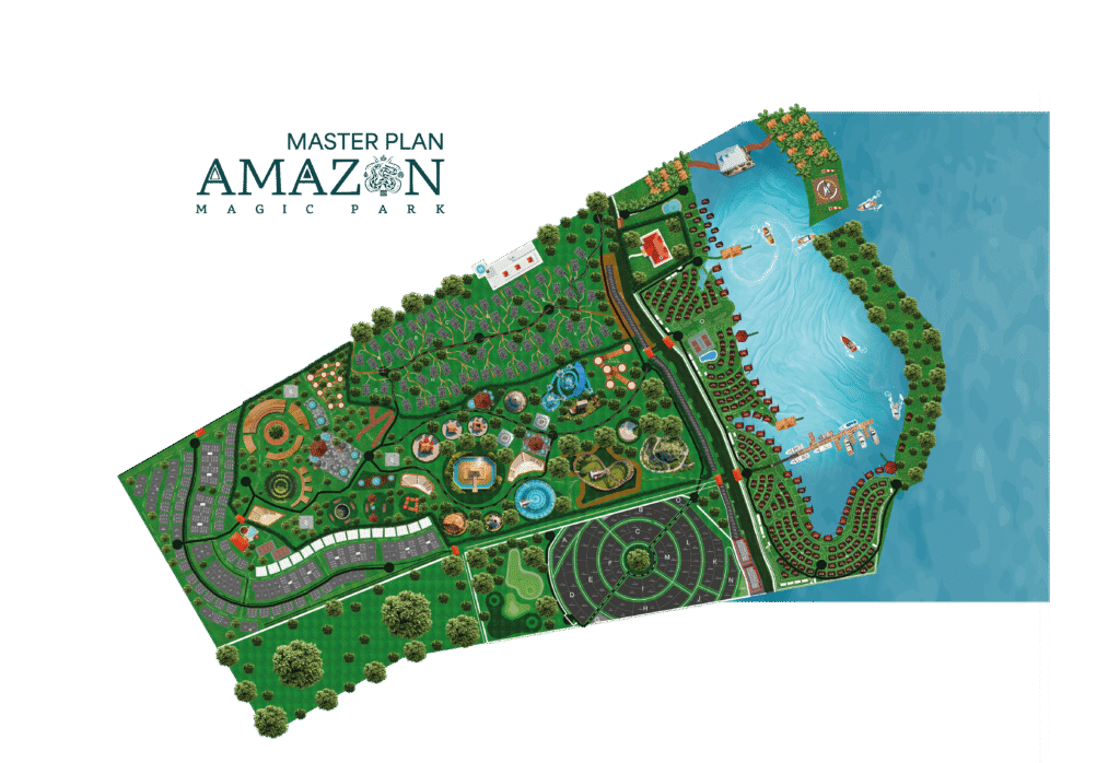Plan maestro ampliado de Amazon Magic Park